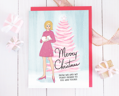 Furry friend Christmas card