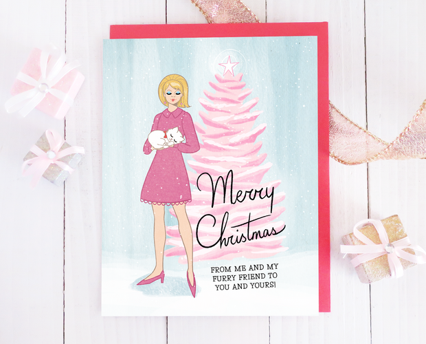 Furry friend Christmas card