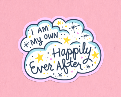 My own happily ever after sticker