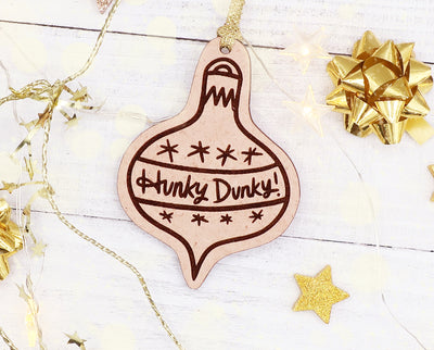 Hunky Dunky Christmas ornament