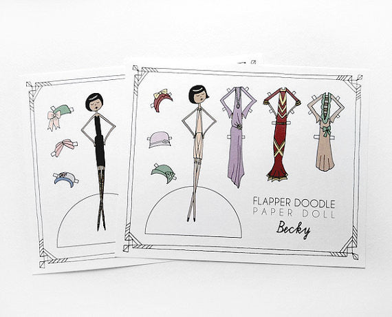 Printable paper dolls – kate gabrielle