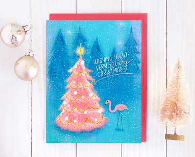 A Very Kitschy Christmas card