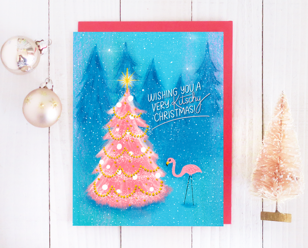 A Very Kitschy Christmas card