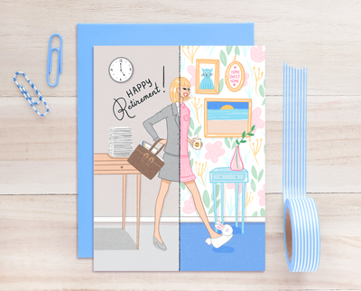 Happy Retirement greeting card