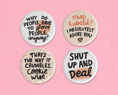 The Apartment button set