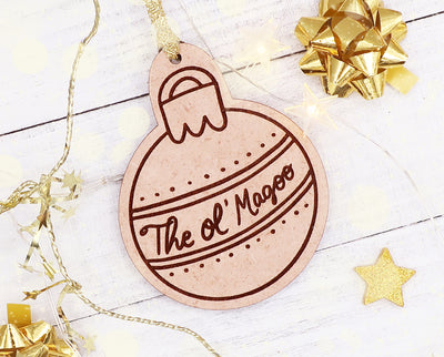 The Ol' Magoo Christmas ornament