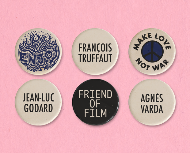 Agnes Varda button set